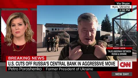 Petro Poroshenko - CNN- 2.28.2022