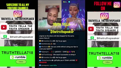 TRINA B LINES CRAZYBEE TO TALK ABOUT NONY & ZEROFUKSGVN