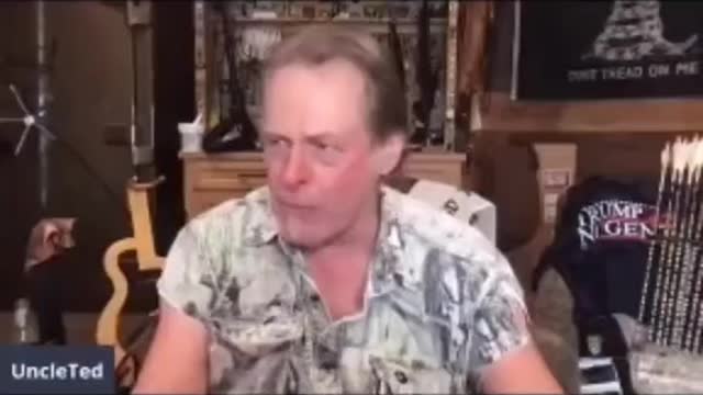 Ted Nugent "it's not a vaccine"