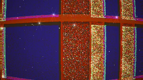 Chill flowing glitch art