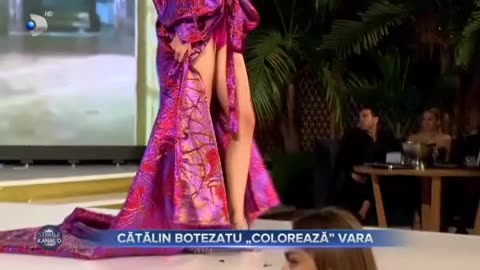 A Romanian designer named Catalin Botezatu presents the Summmer colection