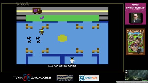 Atari 2600 EMU - Doggone It! - Game X X/X 3-Level Challenge - 9,817