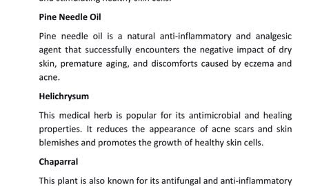Which Ingredients Are Used In The Organic Cream For Acne?