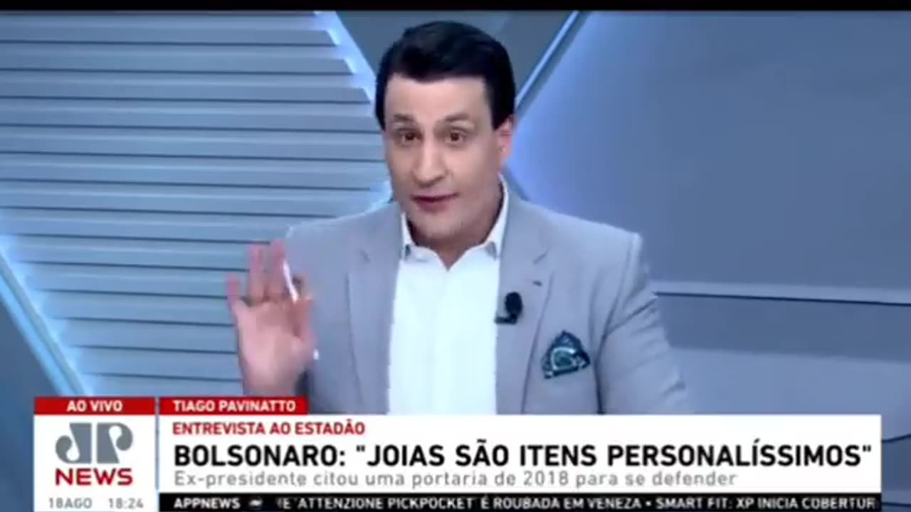 O @Pavinatto explicando, com uma clareza solar, a questão das jóias.