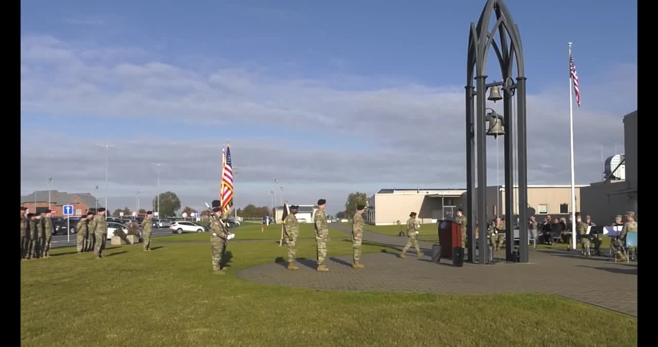 U.S. Army Garrison Benelux Change of Responsibility ceremony