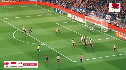 awesome messi scoring impossible looking goals...