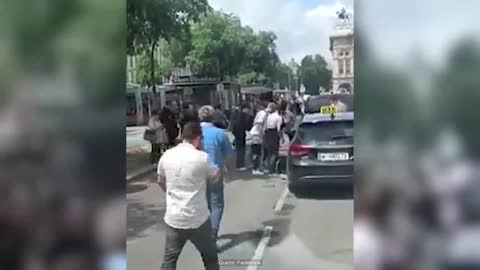 Mass brawl in front of a luxury hotel in Vienna: are the perpetrators Ukrainians?