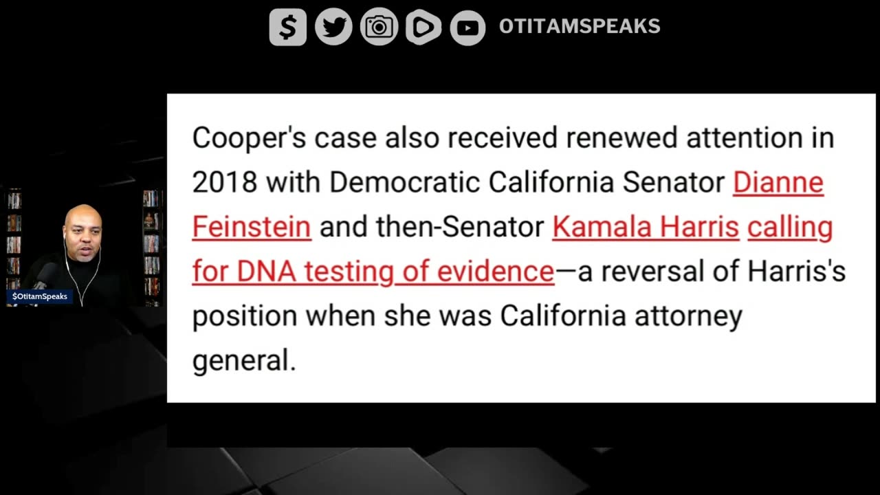 @kamalaharris Victim #2 Of 3: The Framing Of Kevin Cooper