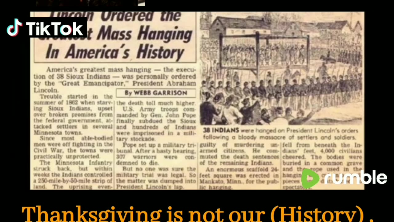 Thanksgiving is not what you think , & because of the continued hate & racism Facebook shut me down!