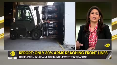Only 30-40% of America's weapons reach Ukrainian Front Lines