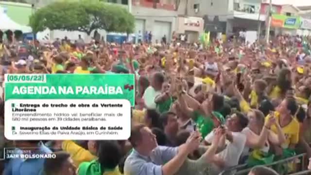 Bolsonaro: Agenda na PB 1 de 2