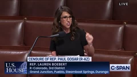 Rep. Lauren Boebert (R. Colo.): Since Pelosi wants to talk about the inappropriate actions of members, shall we…