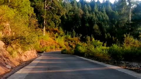 Road traveling Kashmir