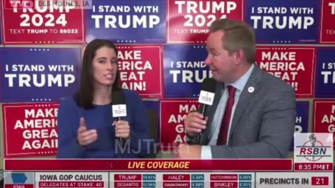 💥 Trump won Iowa after 30 minutes of Caucusing