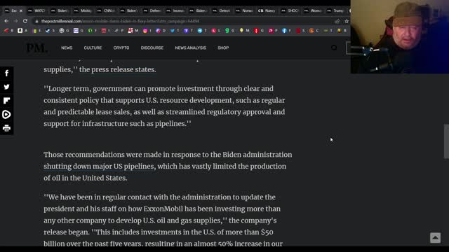 Biden has caused the gas prices to go up, not Putin