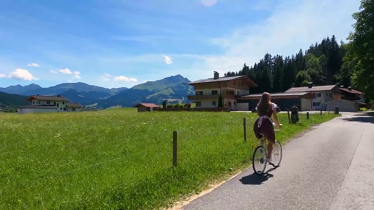 Incredible Bike Tricks 😱 Meets Beautiful Austrian Landscape 😍
