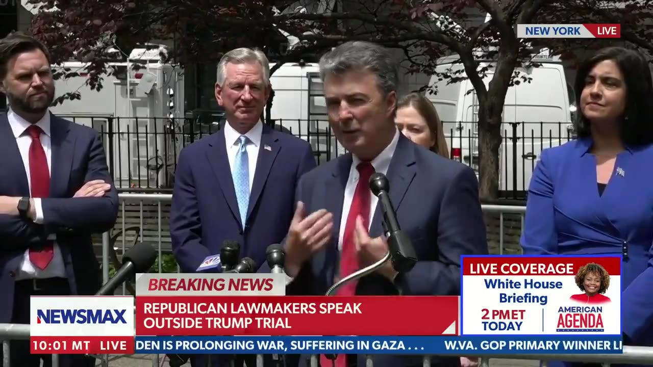 Alabama Attorney General Steve Marshall calls out the Trump Trial