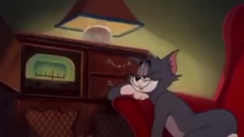 Tom relaxed