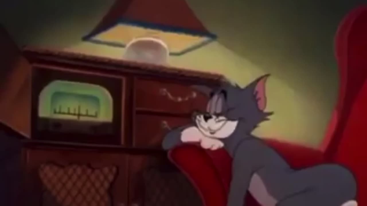 Tom relaxed