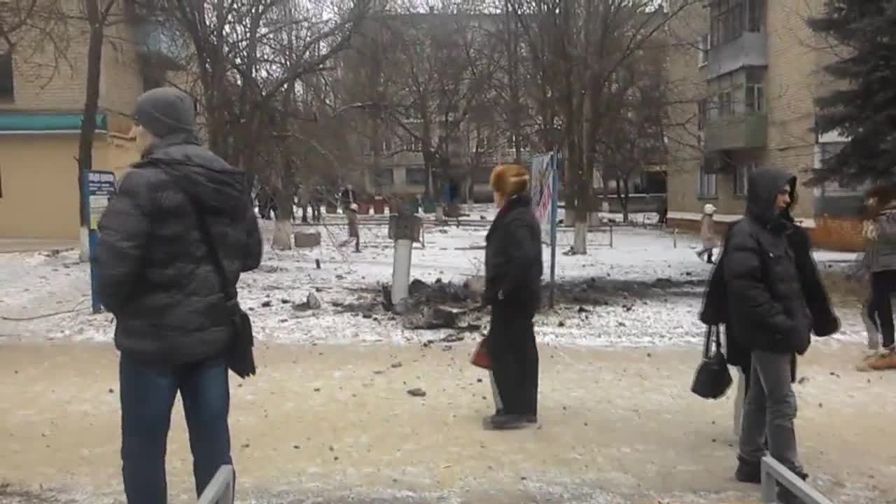 Russian Cassette Missile BM-30 Smerch After Shelling Of Kramatorsk