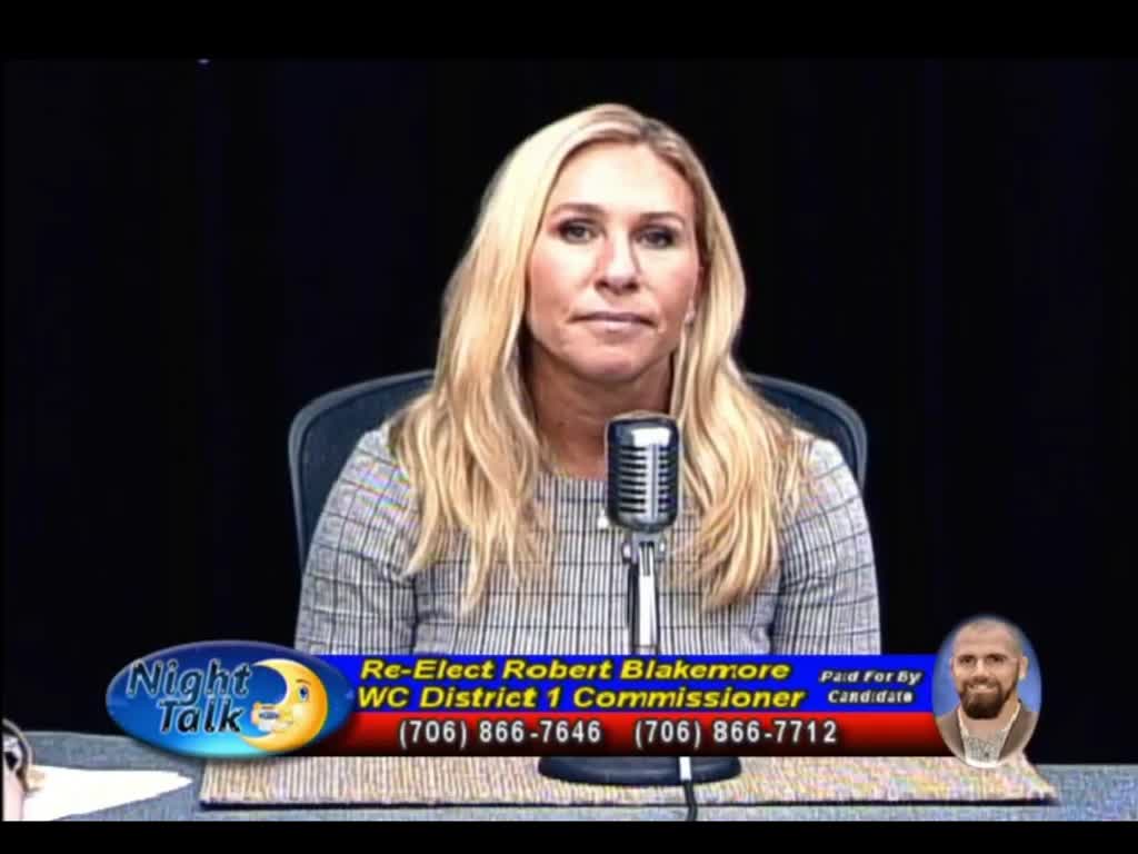 Marjorie Taylor Greene argues with caller about abortion