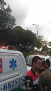 Reportan emergencia en bus de Metrolínea en Floridablanca