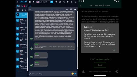 SYNQ account verification