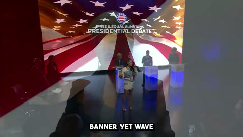 The National Anthem Heard Around the World: Loomis’ Unforgettable Rendition at Free & Equal Debate