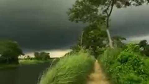 How nice the scenery is!