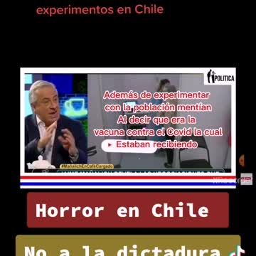Son el Experimetno la población Chilena para las vacunas en dosis 1-3 y entregan tambien PLACEBO...