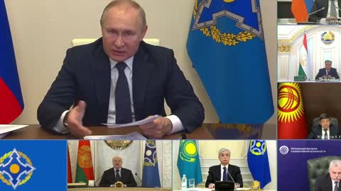 Putin: CSTO forces will be in Kazakhstan as long as necessary
