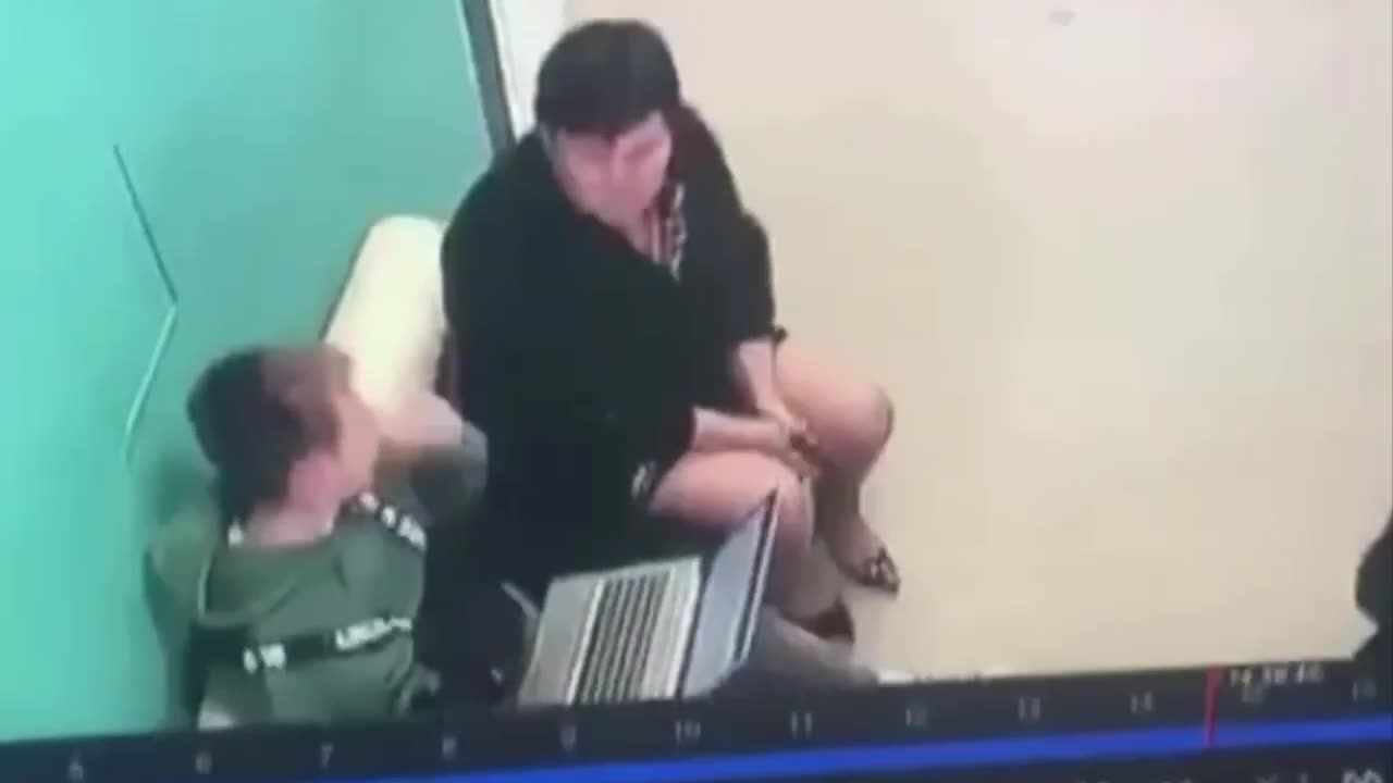 A powerful stream of shit washed away the student and teacher in Russia…