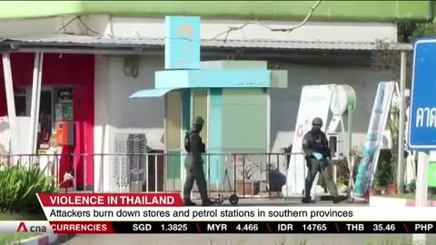 Thailand's south hit by bombs, arson attacks