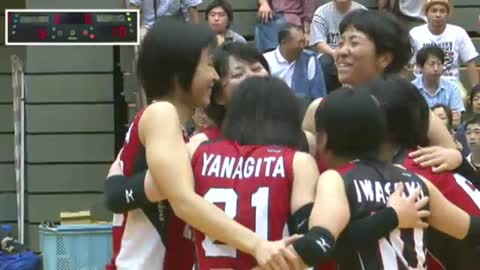 2014 V-Summer League Final Round Final game NEC vs AGEO (from side)