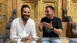 Jonathan Roumie is interviewed by Giovanni Zappalà from The Chosen Italia-Speaking about Season Five