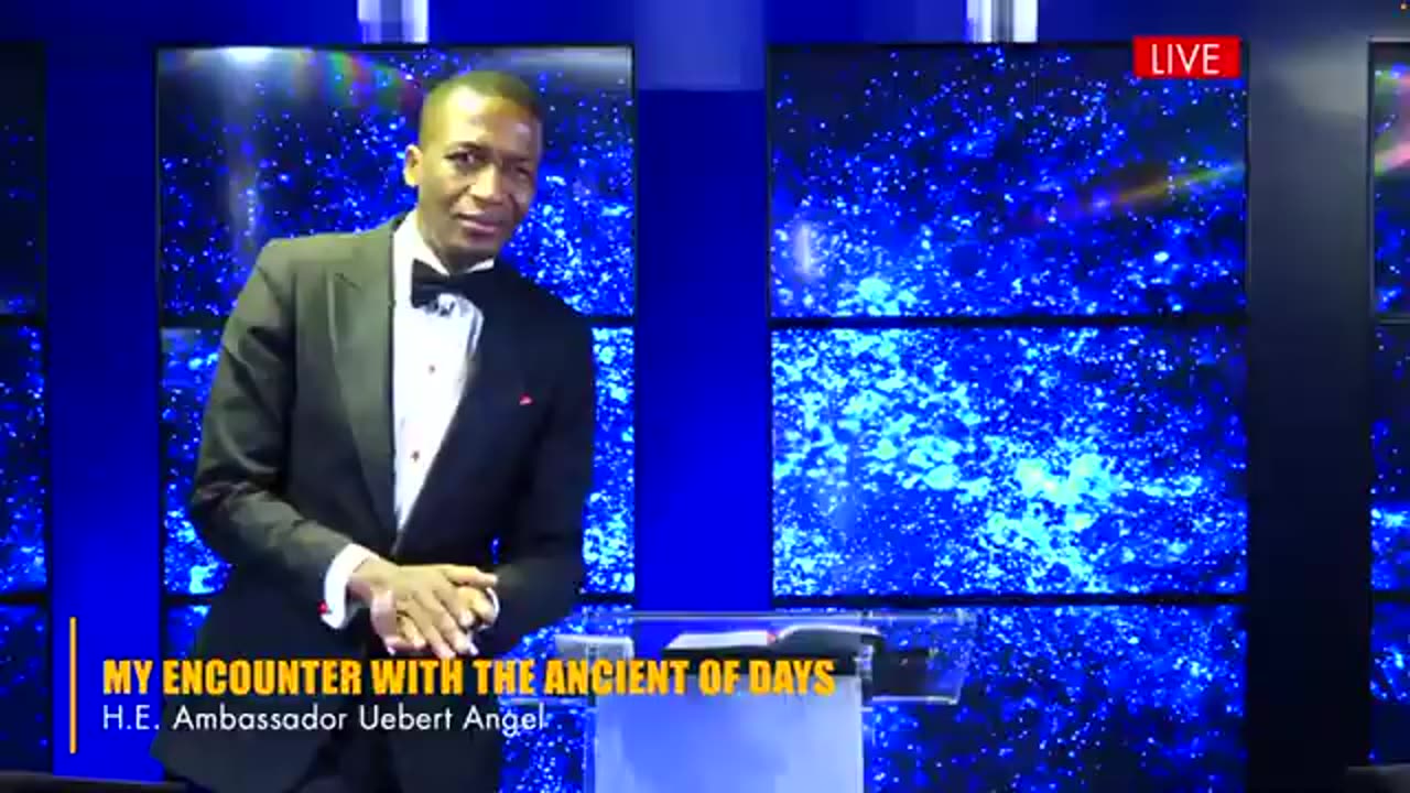 My Encounter With The Ancient Of Days with H.E. Ambassador Uebert Angel