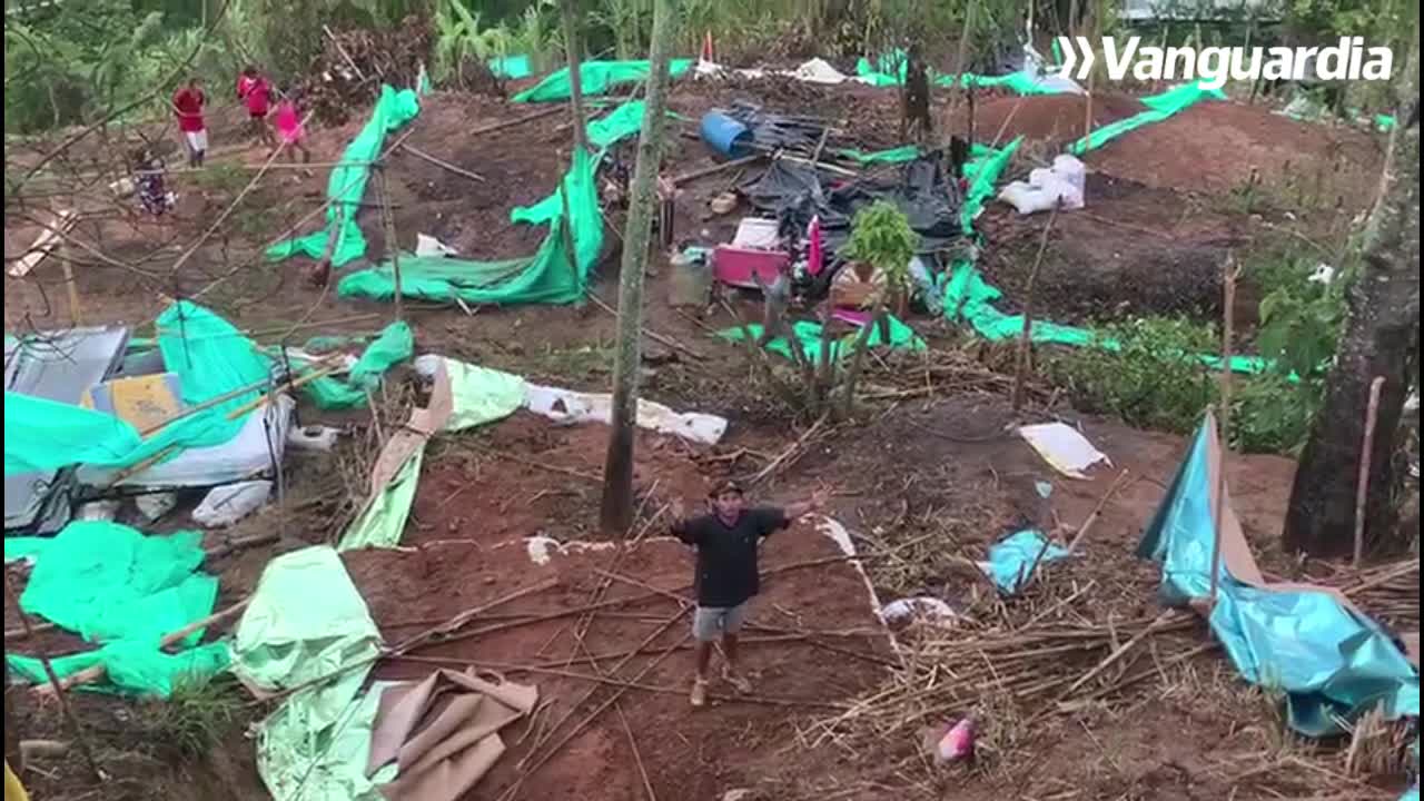 Autoridades desalojan predios invadidos en los Cerros Orientales de Bucaramanga