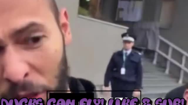 Andrew and Tristan #Tate SPEAK OUT! (Recently Escorted out of DIICOT HQ #short)
