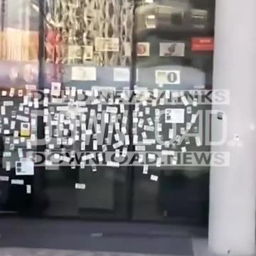 Protestors Cover The BBC With Images Of Bill Gates' & Fauci's Victims - 1/16/23