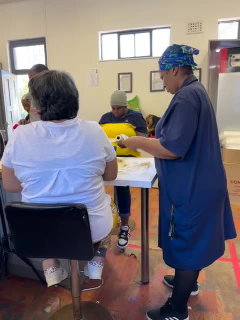 District Six tiktok star uses earnings to feed pupils