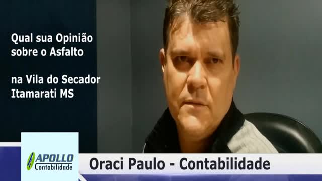 ASFALTO NO ASSENTAMENTO ITAMARATI MS 02