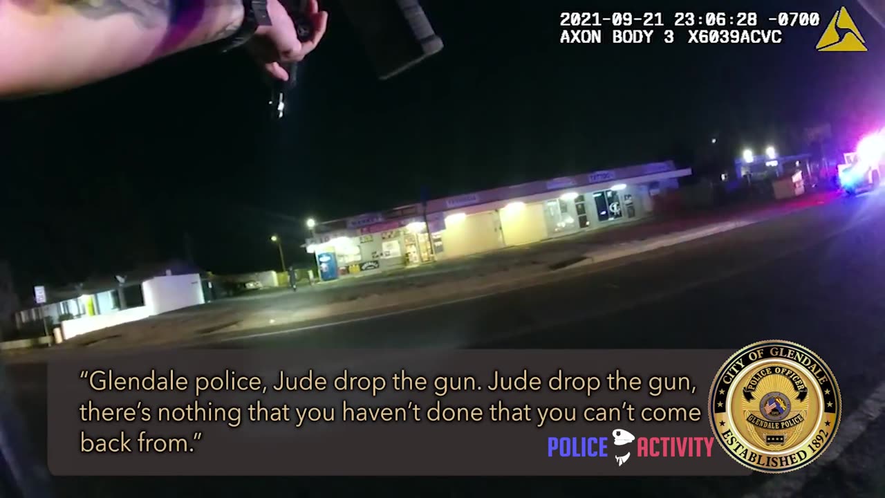 Glendale Police Shoot Suspect After He Fires His Weapon