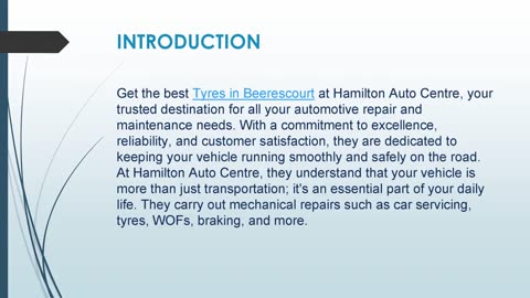 Get the best Tyres in Beerescourt