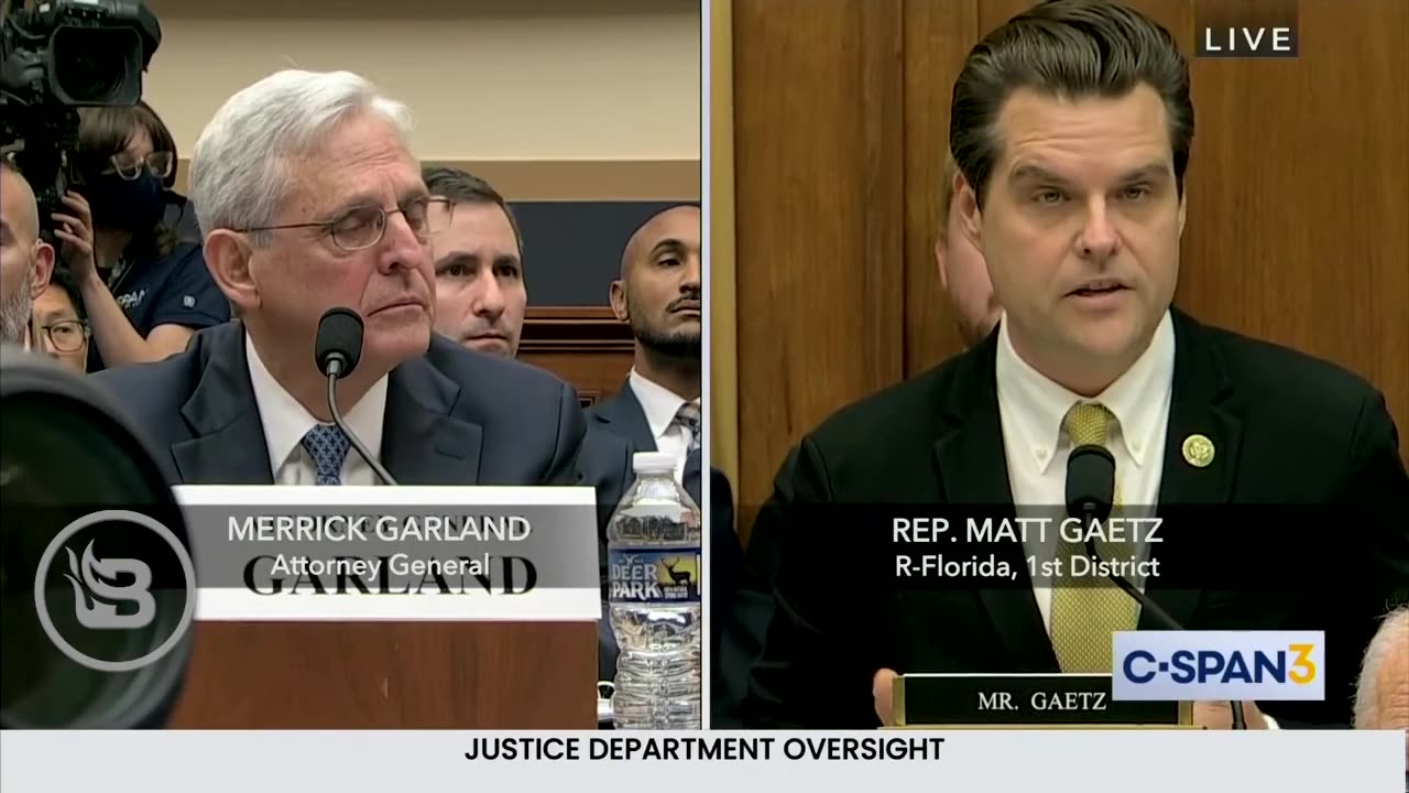 Matt Gaetz DESTROYS 'Ignorant' Merrick Garland in Viral Clip