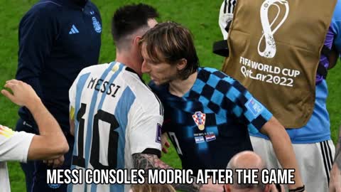 Messi Shows Respect During World Cup