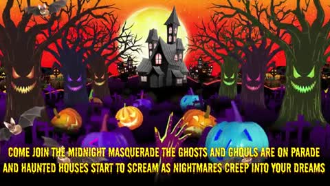 Manic - Halloween (Creepy kooky spooky cartoon lyric video version)