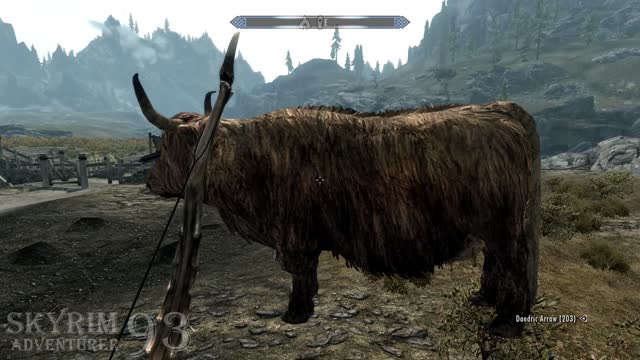 Strange things happen in Skyrim!