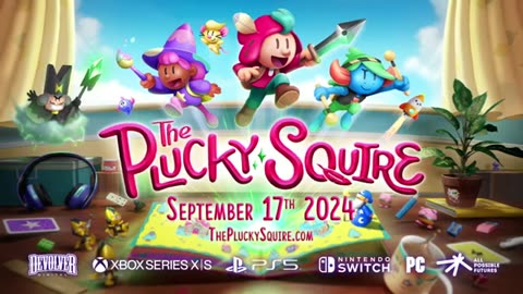 The Plucky Squire - Official Release Date Trailer