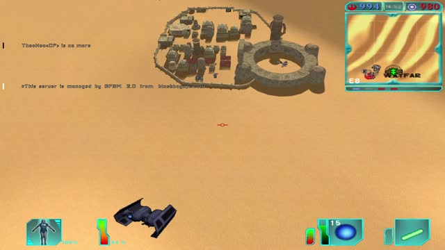 Battlefield 1942, Galactic Conquest MOD, Saturday, November 26, 2022 map GC TATOOINE