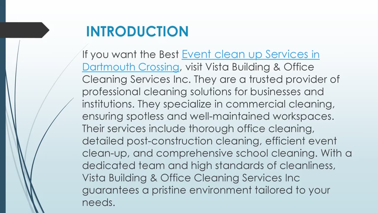 Best Event clean up Services in Dartmouth Crossing